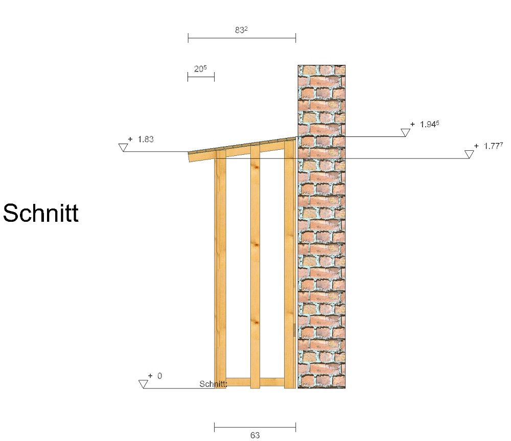 Kaminholzregal "Beers" über Eck XXL für die Jagd.
