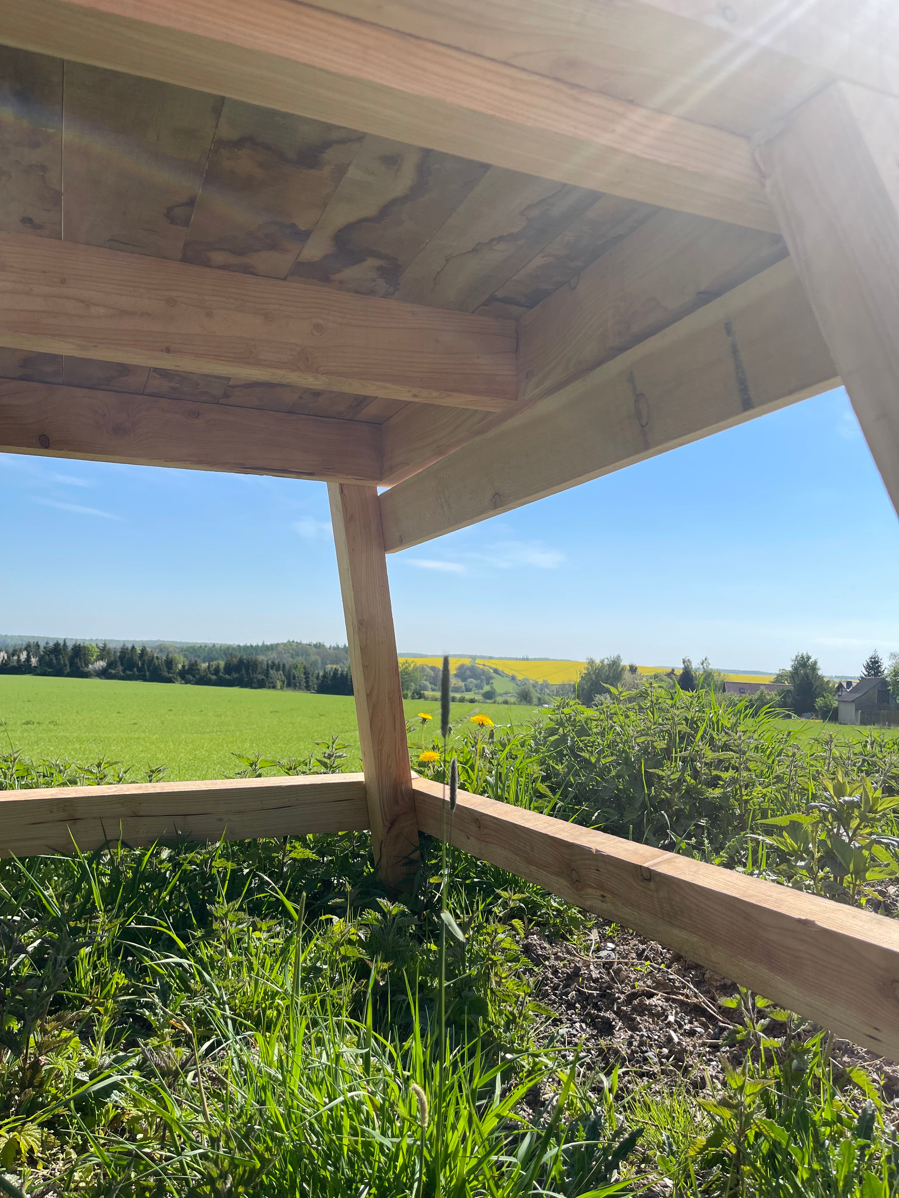 Kanzelunterbau und Podest - Ansicht von Unten 3