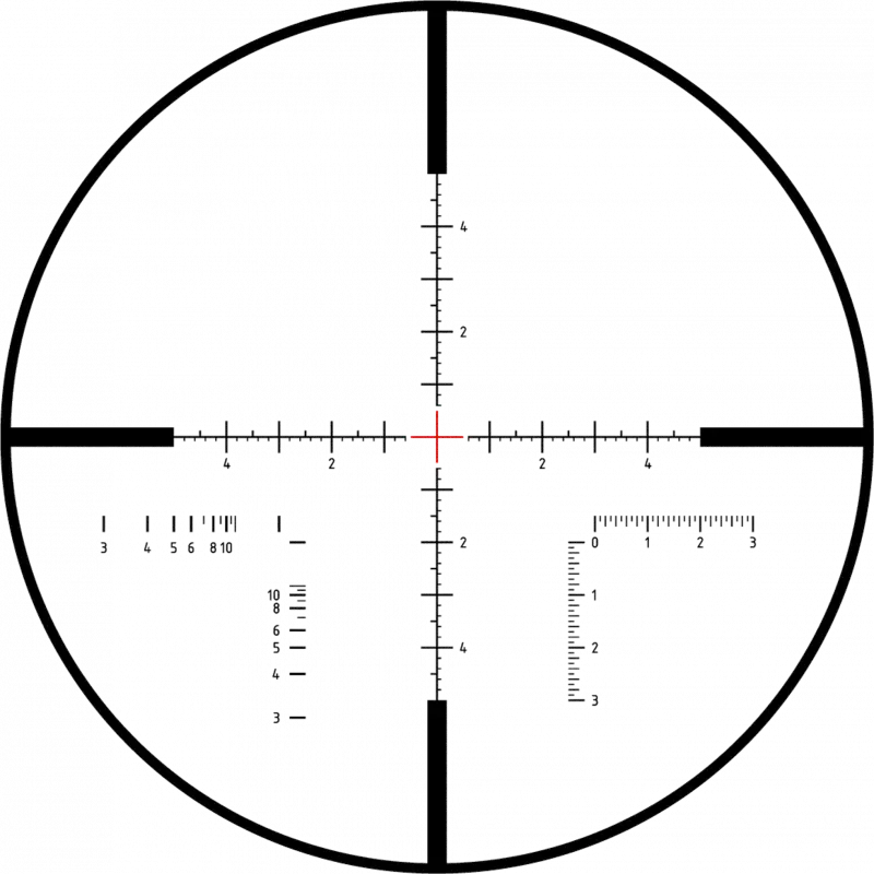 Es handelt sich hier um das MINOX Zielfernrohr PRO ZP5 5-25x56für die Jagd.