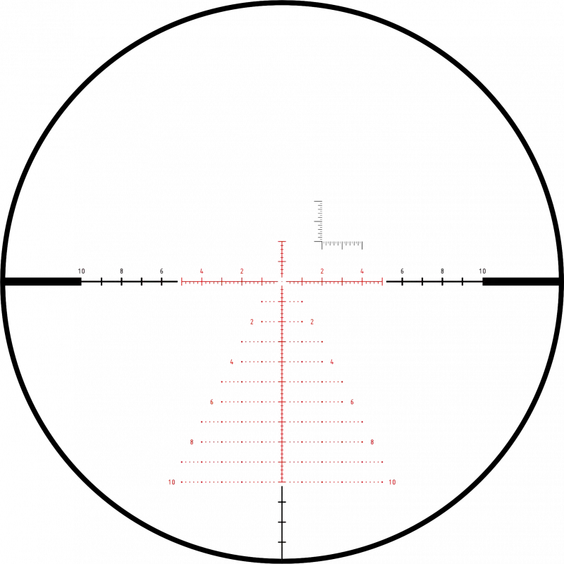 Es handelt sich hier um MINOX Zielfernrohr PRO ZP5 5-25x56 für die Jagd.