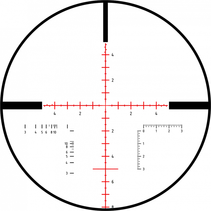 Es handelt sich hier umMINOX Zielfernrohr PRO ZP5 5-25x56 für die Jagd.