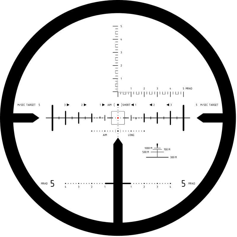 Es handelt sich hier um das MINOX Zielfernrohr PRO ZP5 5-25x56für die Jagd.