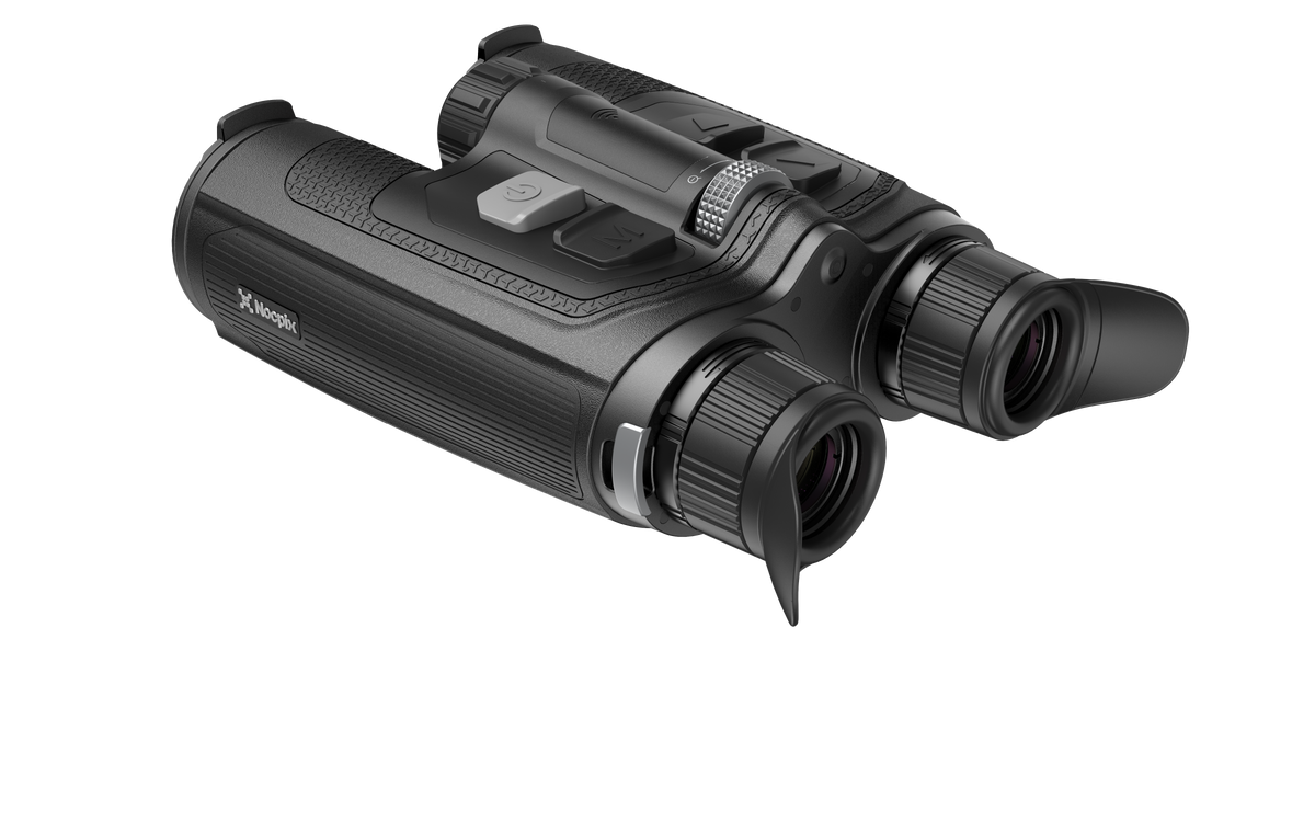 NOCPIX OMNI H35R 8K-Multispektral-Fernglas – Praxiseinsatz Jäger mit Fernglas im Revier