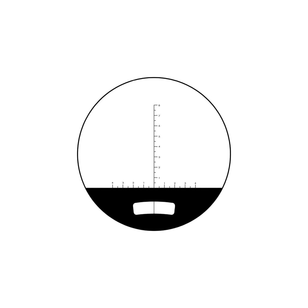 Kompassanzeige Strichplatte Fernglas NOBLEX® NF 7x50 C advanced für die Jagd.