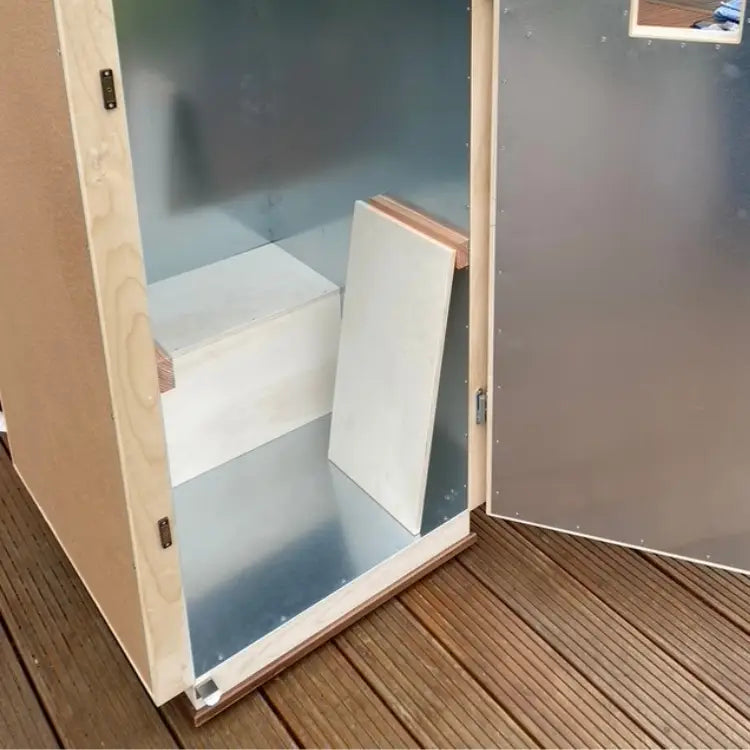 Orgon Akkumulator innen mit Sitz