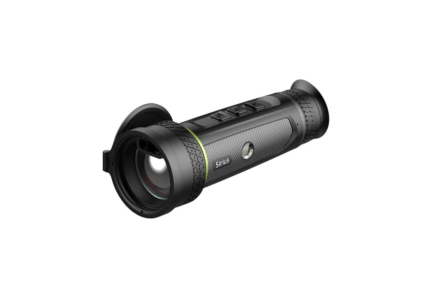 PIXFRA Sirius LRF S650 Wärmebildkamera mit Laser-Entfernungsmesser für die Jagd.