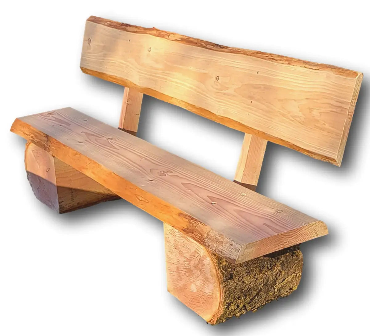 Es handelt sich hier um Parkbank mit Rückenlehne für die Jagd.