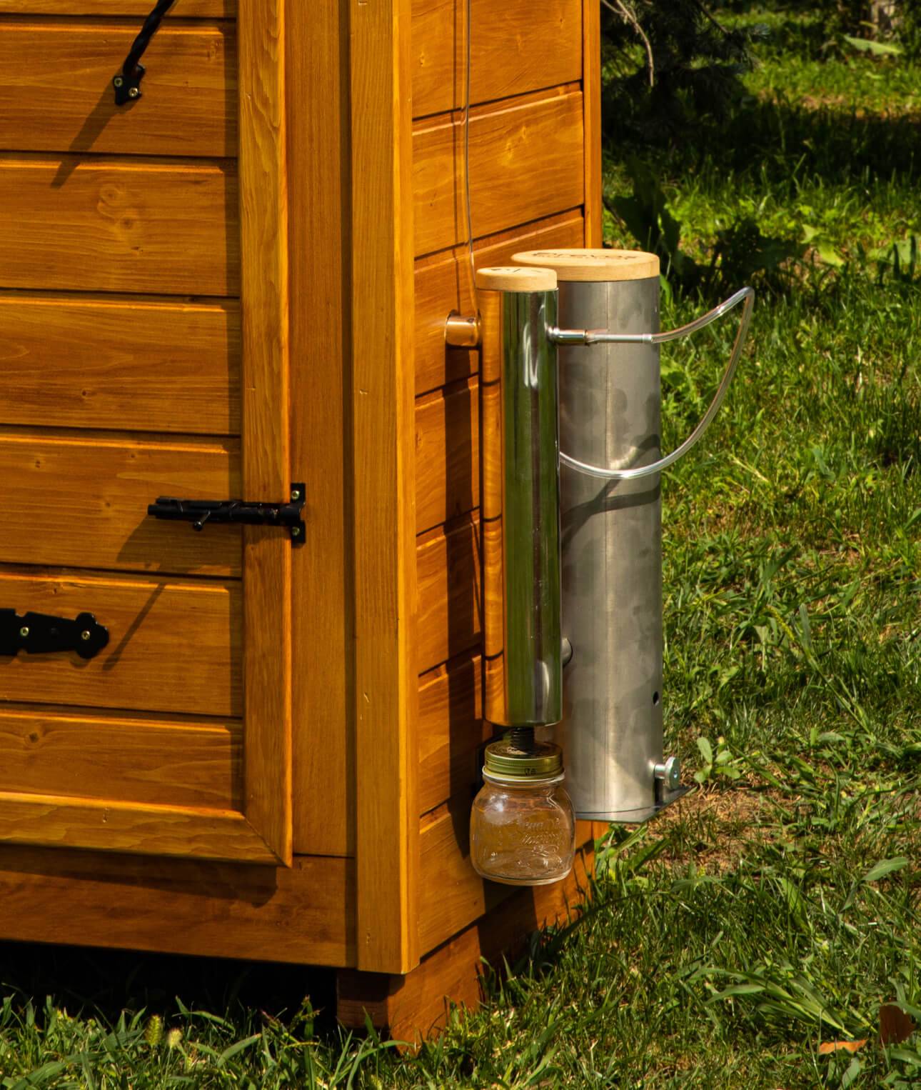 Automatische Räucherkammer aus Holz für Kalt- und Heißräucherung – Smart 30