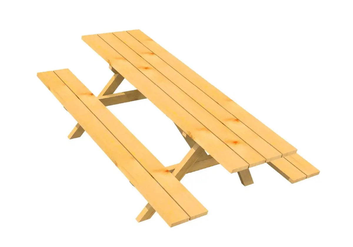 Es handelt sich hier um Sitzgruppe für 8 Personen aus Lärchenholz für Haus und Garten.