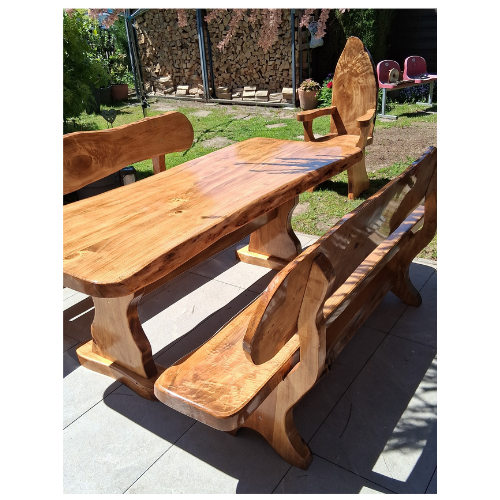 Rustikal Sitzgarnitur, edel massiv elegant und hochwertig