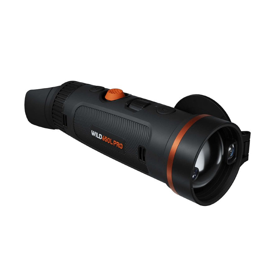 ThermTec WILD 65OL Pro mit LRF Wärmebildgerät für die Jagd.