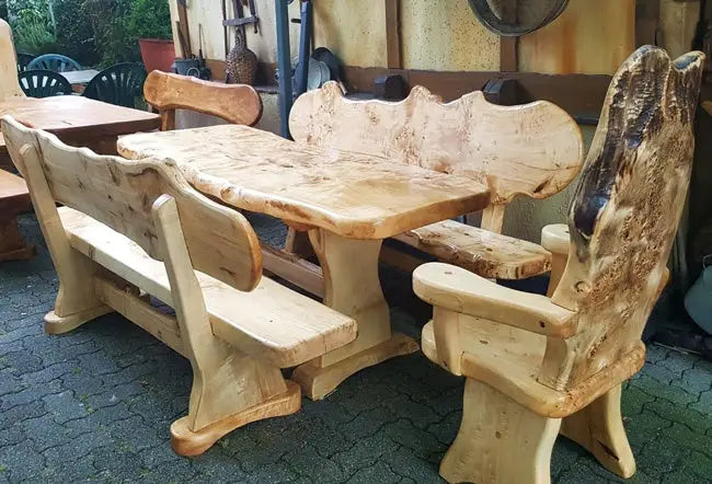 4-Teilige Sitzgarnitur / Sitzgruppe für den Garten oder auch für drinnen