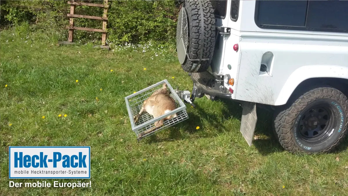 Wildträger Optimal XL 1000 x 600 x 175 mm MIT Schnellverschluss von Heck-Pack für die Jagd.