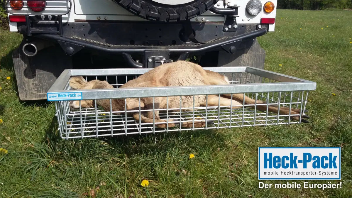 Wildträger Optimal XL 1000 x 600 x 175 mm MIT Schnellverschluss von Heck-Pack für die Jagd.