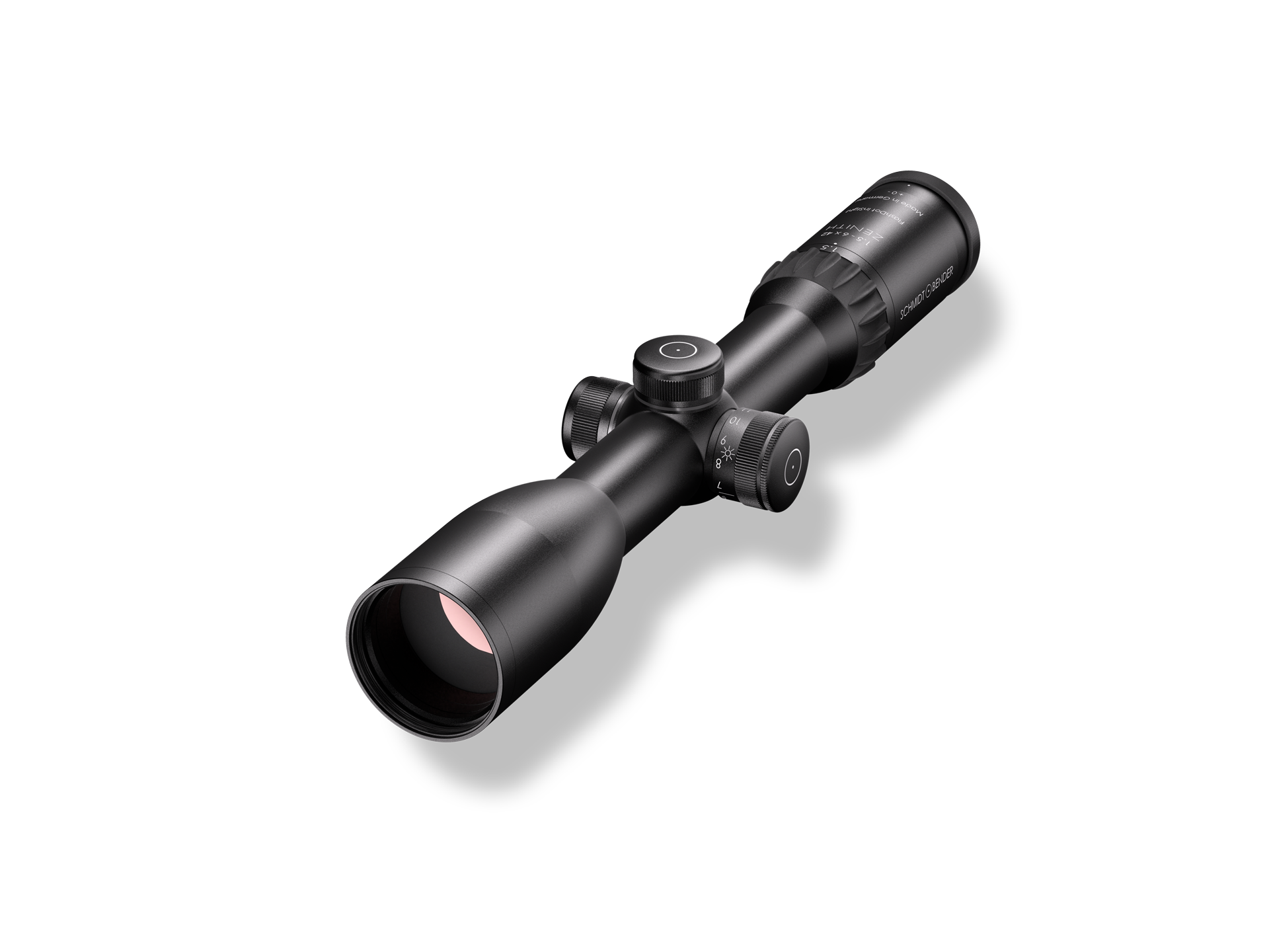 Zielfernrohr 1.5-6x42 Zenith LM FD7 Schmidt & Bender für die Jagd.