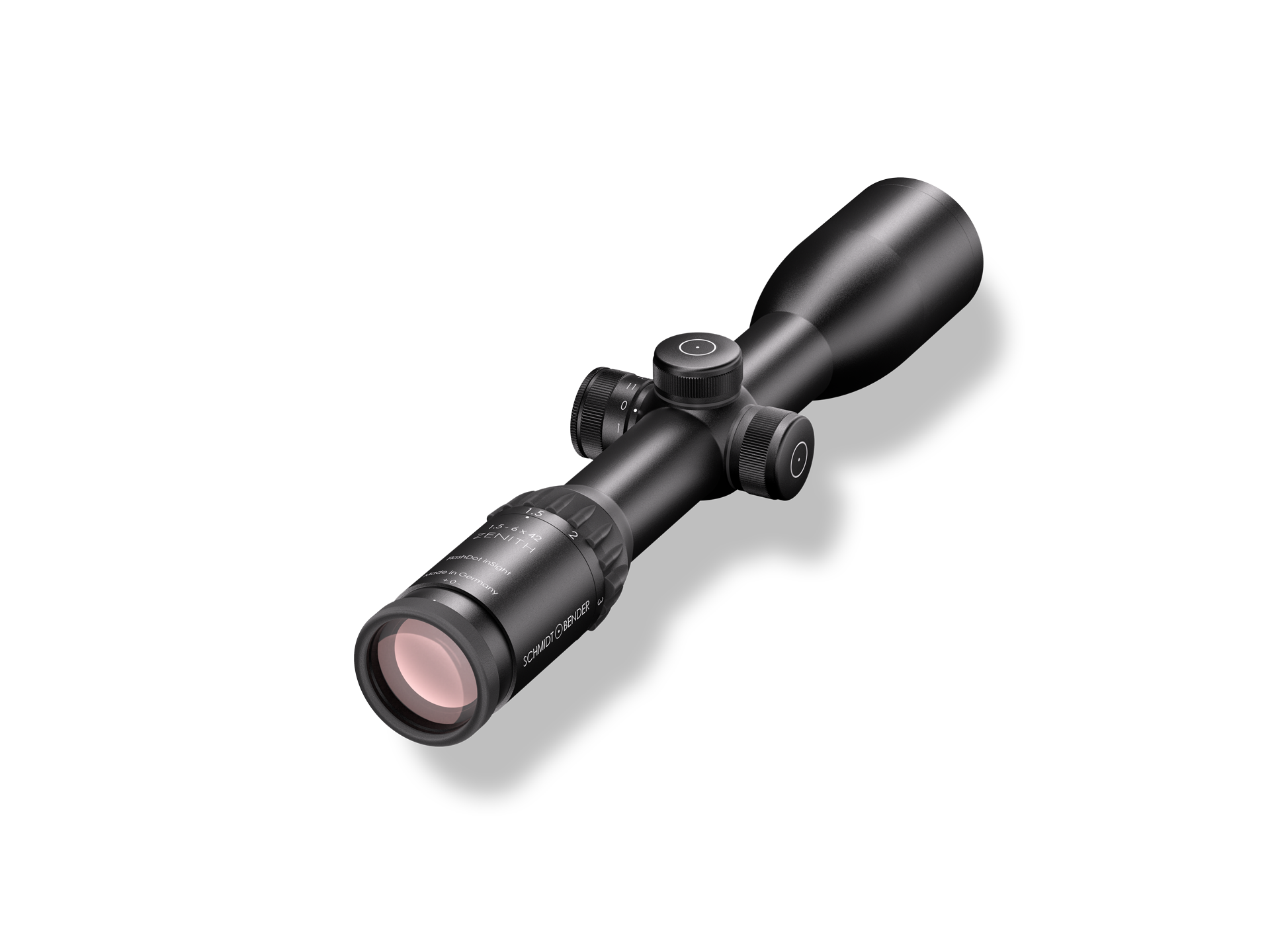 Zielfernrohr 1.5-6x42 Zenith LM FD7 Schmidt & Bender für die Jagd.