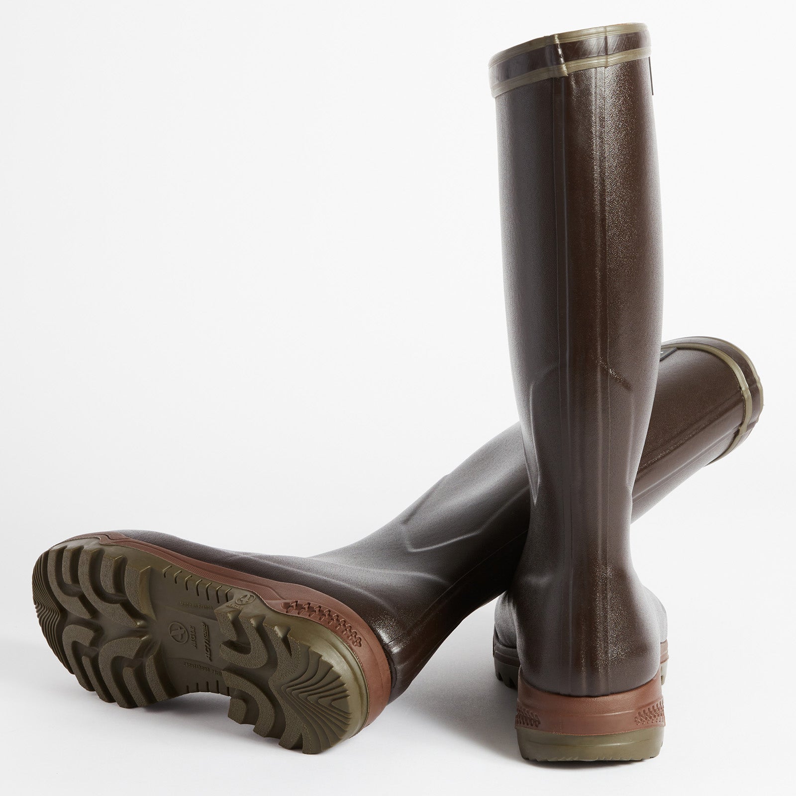 AIGLE PARCOURS® 2 Jersey braun Gummistiefel für die Jagd.