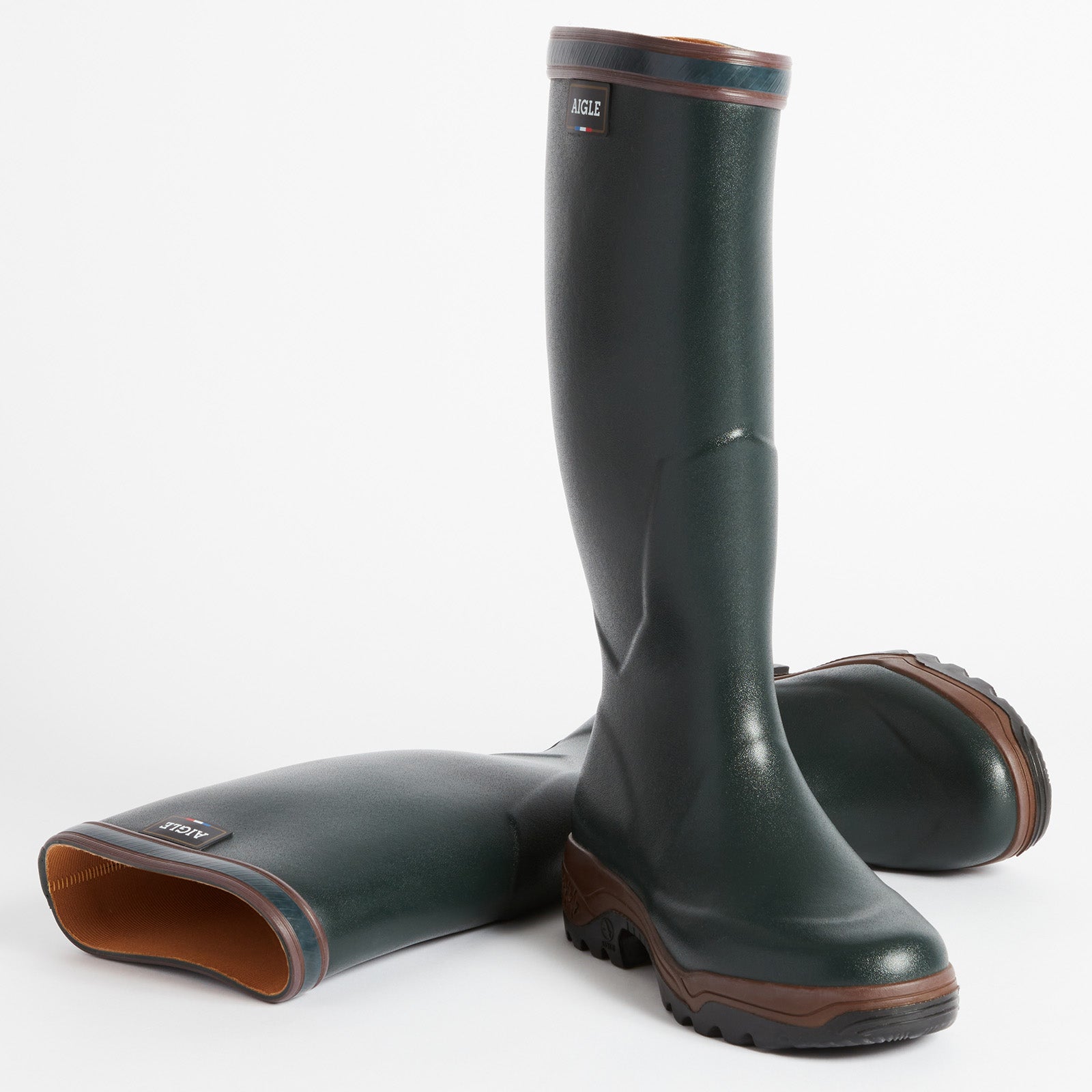AIGLE PARCOURS® 2 Jersey grün Gummistiefel für die Jagd.
