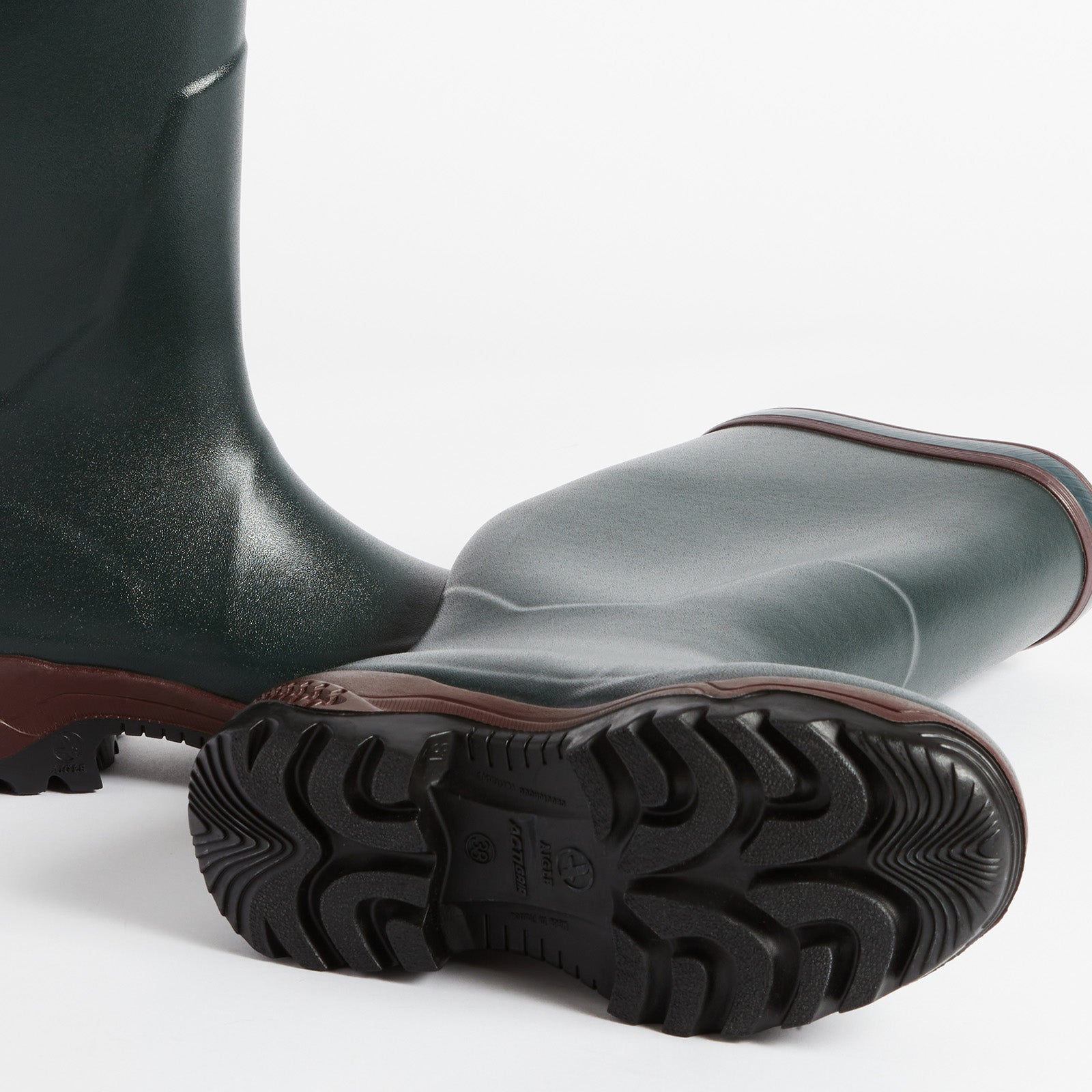 AIGLE PARCOURS® 2 Jersey grün Gummistiefel für die Jagd.