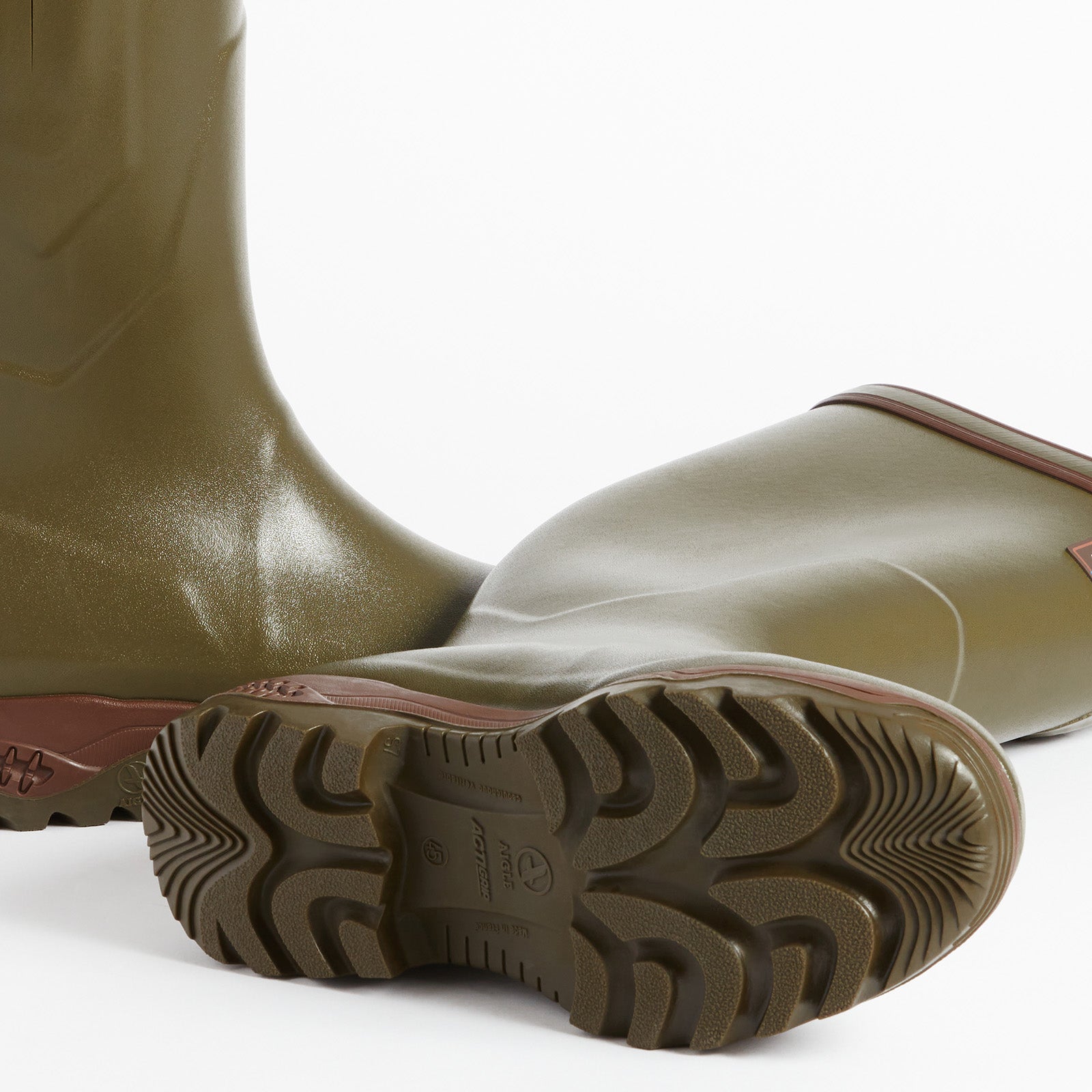 AIGLE Gummistiefel PARCOURS® 2 Vario khaki für die Jagd.