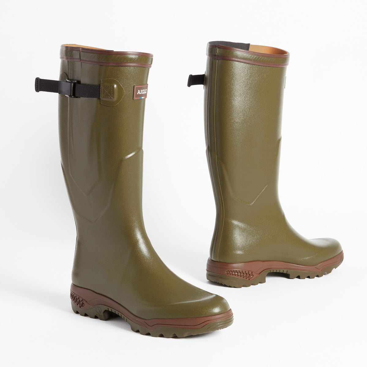 AIGLE Gummistiefel PARCOURS® 2 Vario khaki für die Jagd.