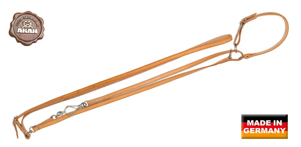 Es handelt sich hier um AKAH Umhängeleine mit Halsung für die Jagd.