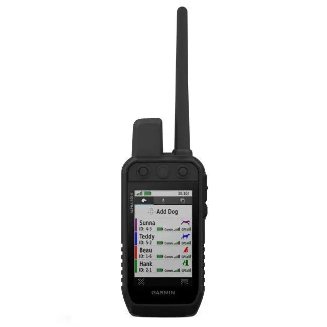 Es handelt sich hier um Garmin Alpha 200K Handteil für das Hundetraining.