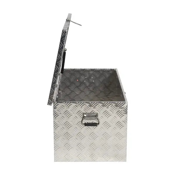 Es handelt sich hier um Aluriffelblechbox / Aufbewahrungsbox abschließbar inkl. Gasfeder und 2 Zurrgurte von Gehetec für die Jagd.