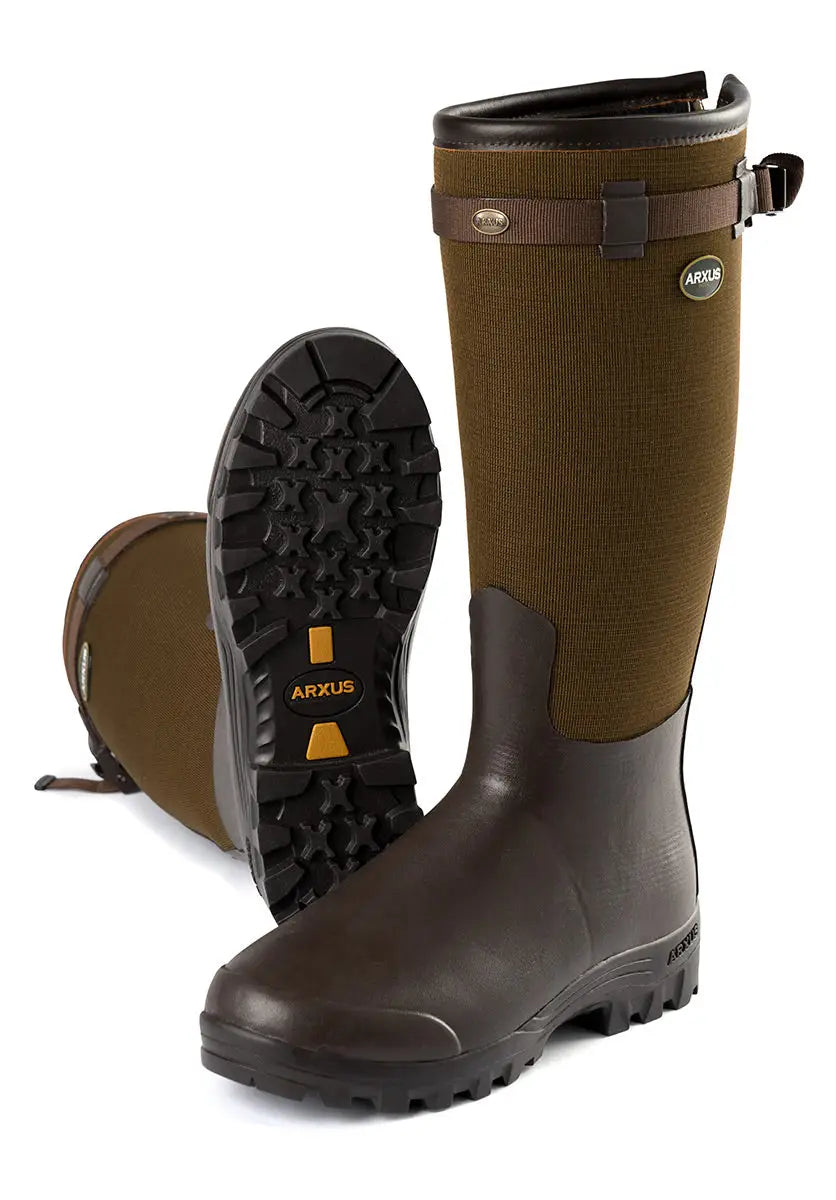 Es handelt sich hier um ARXUS Gummistiefel Primo Nord LW für die Jagd.