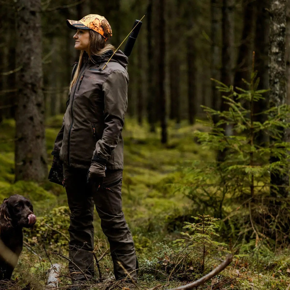 Es handelt sich hier um Damen Jagdjacke Ultra Green Swedteam für die Jagd.