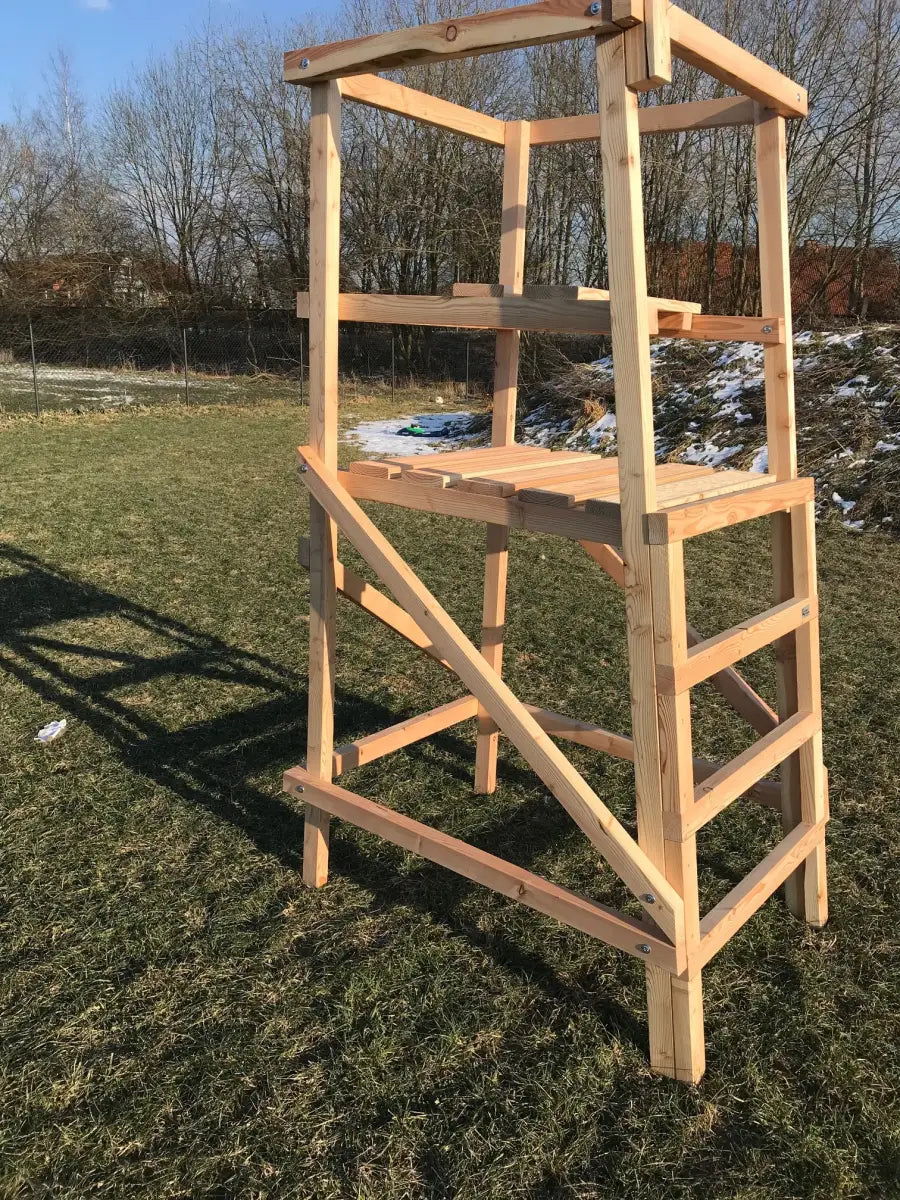 Drückjagdbock 2,55 m aus LÄRCHE - Drückjagdböcke