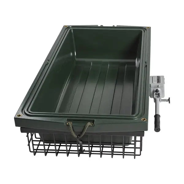 Es handelt sich hier um Wildträger Deep 165 Black Profi mit Wildwanne für die Jagd.