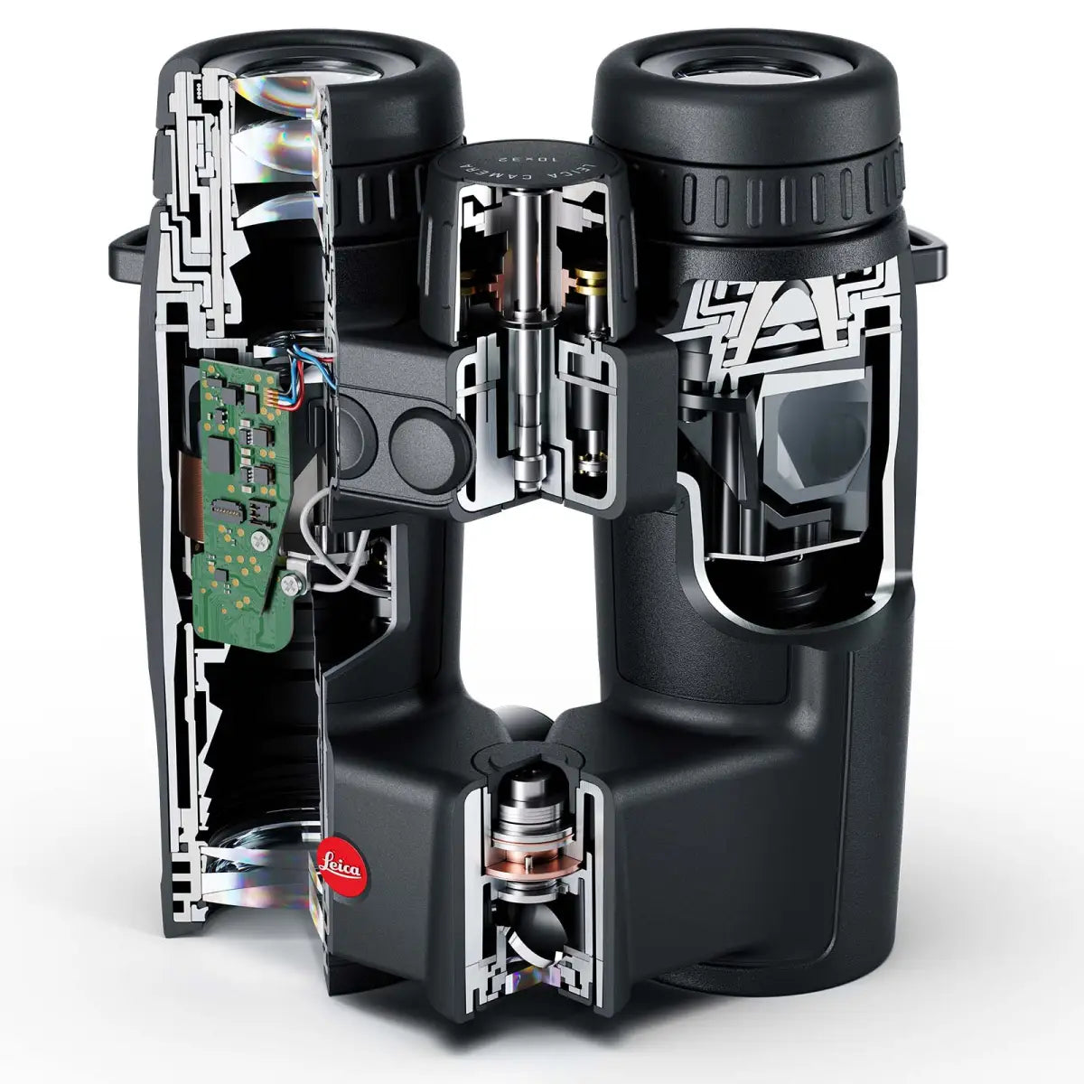 Es handelt sich hier um Fernglas LEICA Geovid Pro 10x32 mit Entfernungsmesser für die Jagd.