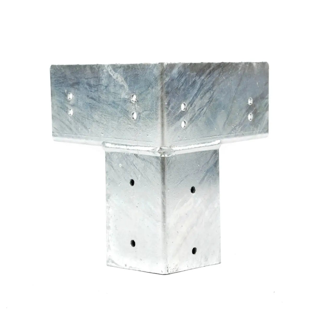 Es handelt sich hier um Kanzeleckensatz feuerverzinkt (4 Stück) für Jagdkanzel und Hochsitz.