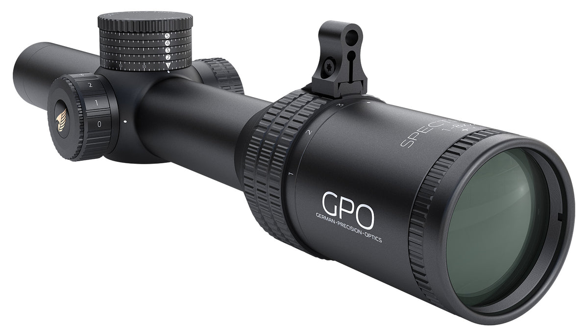 GPO Spectra 8x 1-8x24i mit G4i Absehen für die Jagd.