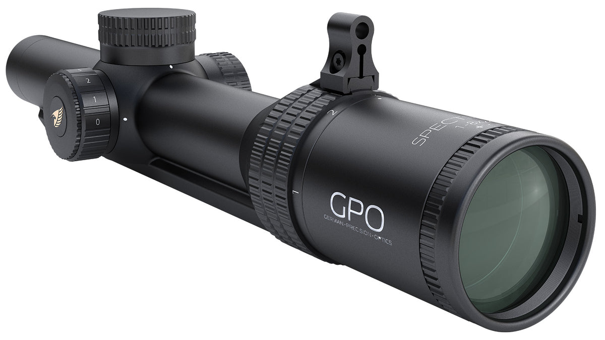 GPO Spectra 8x 1-8x24i mit Schiene für die Jagd.