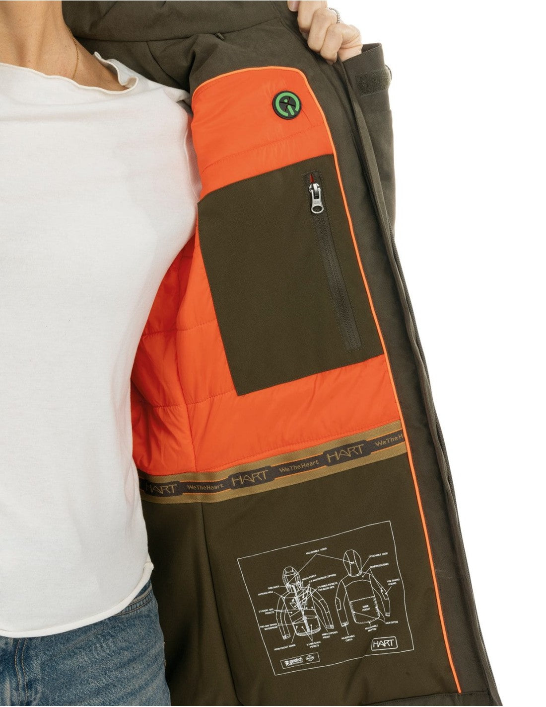 HART TAUNUS WR-J Jacke Damen für die Jagd.