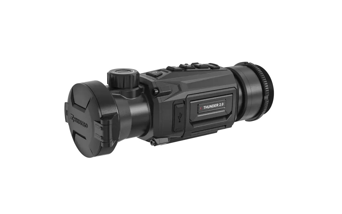 Es handelt sich hier um HIKMICRO Thunder TQ50C 2.0 Wärmebild Vorsatzgerät für die Jagd.