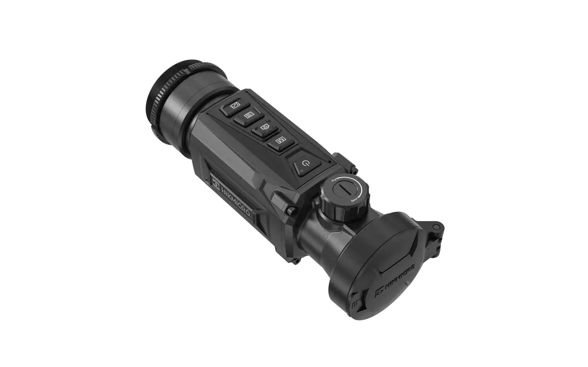 Es handelt sich hier um HIKMICRO Thunder TQ50C 2.0 Wärmebild Vorsatzgerät für die Jagd.
