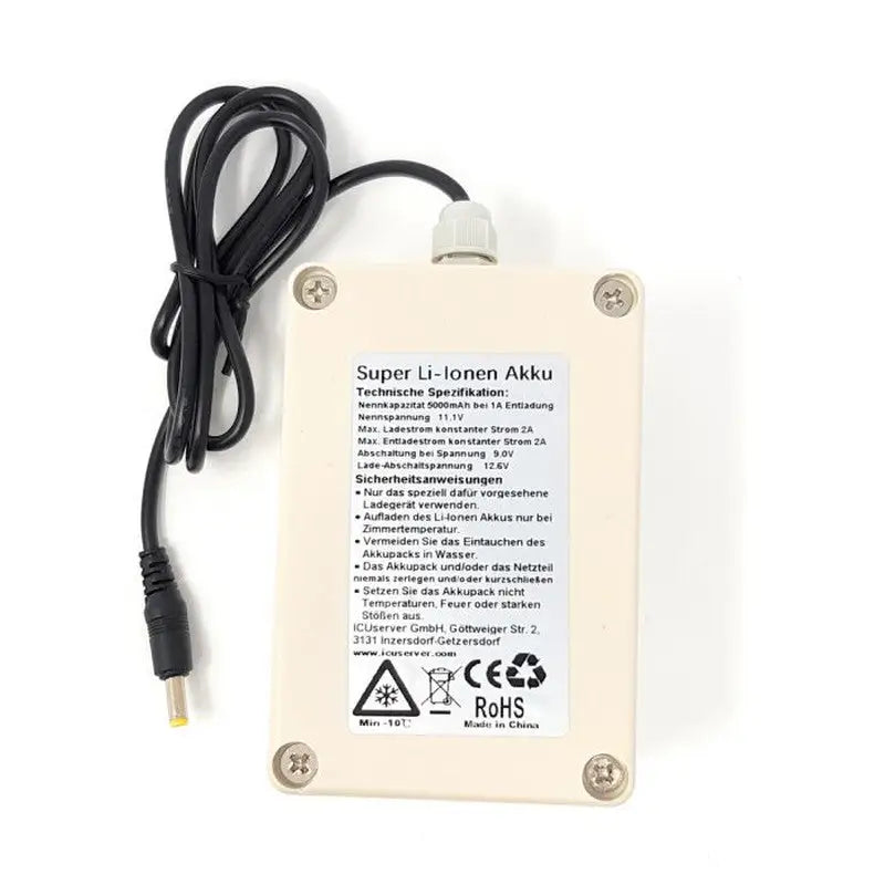 Es handelt sich hier um Externer Super Li-Ion Akku 5000mAh für die Jagd.