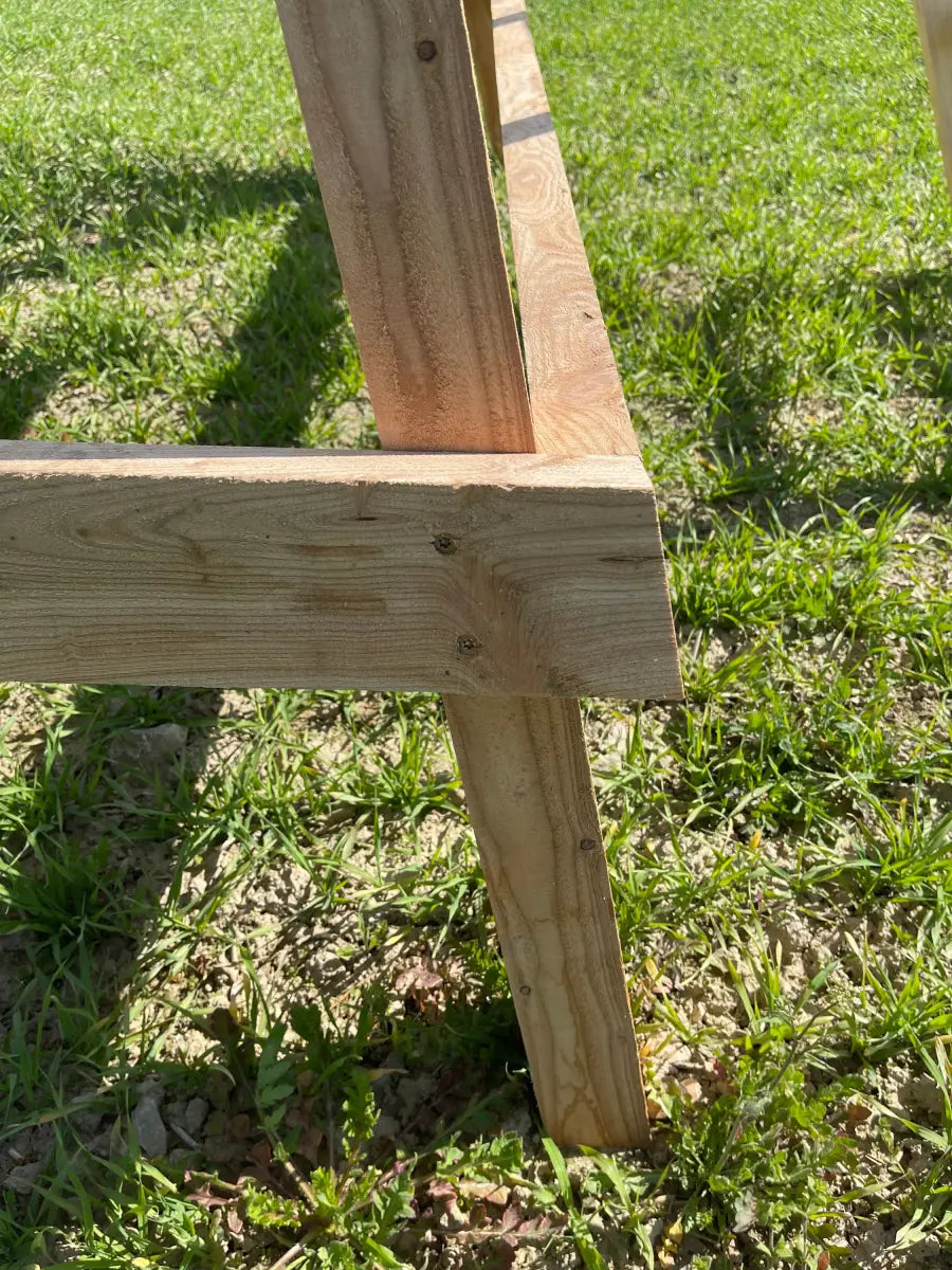 Hochsitz aus Fichte/Lärche/Eiche - Jagdkanzel OUTLANDER geschlossen mit Plexiglasscheiben