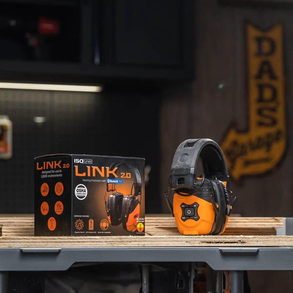 Es handelt sich hier um ISOtunes Link 2.0 Gehörschützer für die Jagd und Waldarbeit.