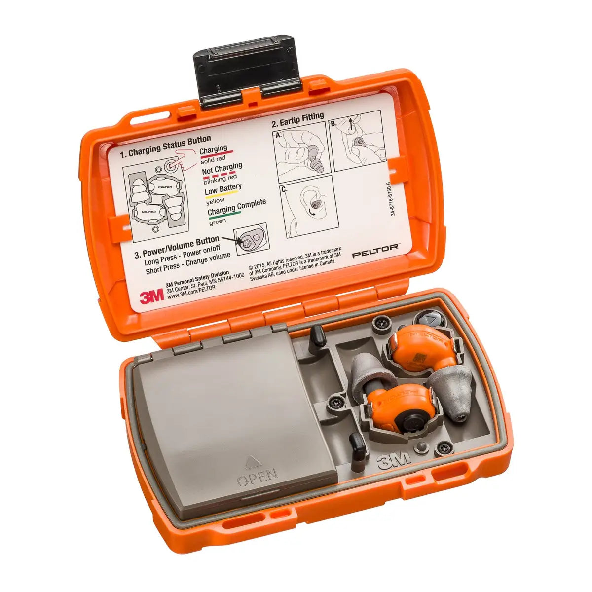 Es handelt sich hier um 3M™ Peltor™ LEP-200 EU orange für die Jagd.