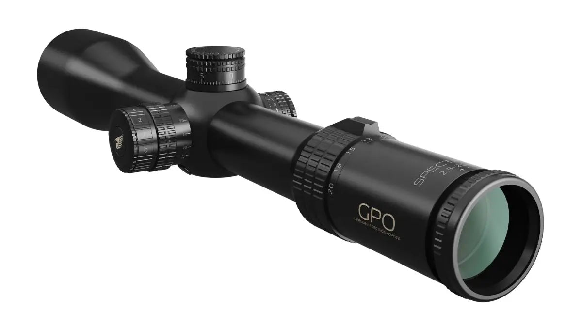 Es handelt sich hier um Zielfernrohr GPO Spectra™ 8x 2,5-20x50i für die Jagd.