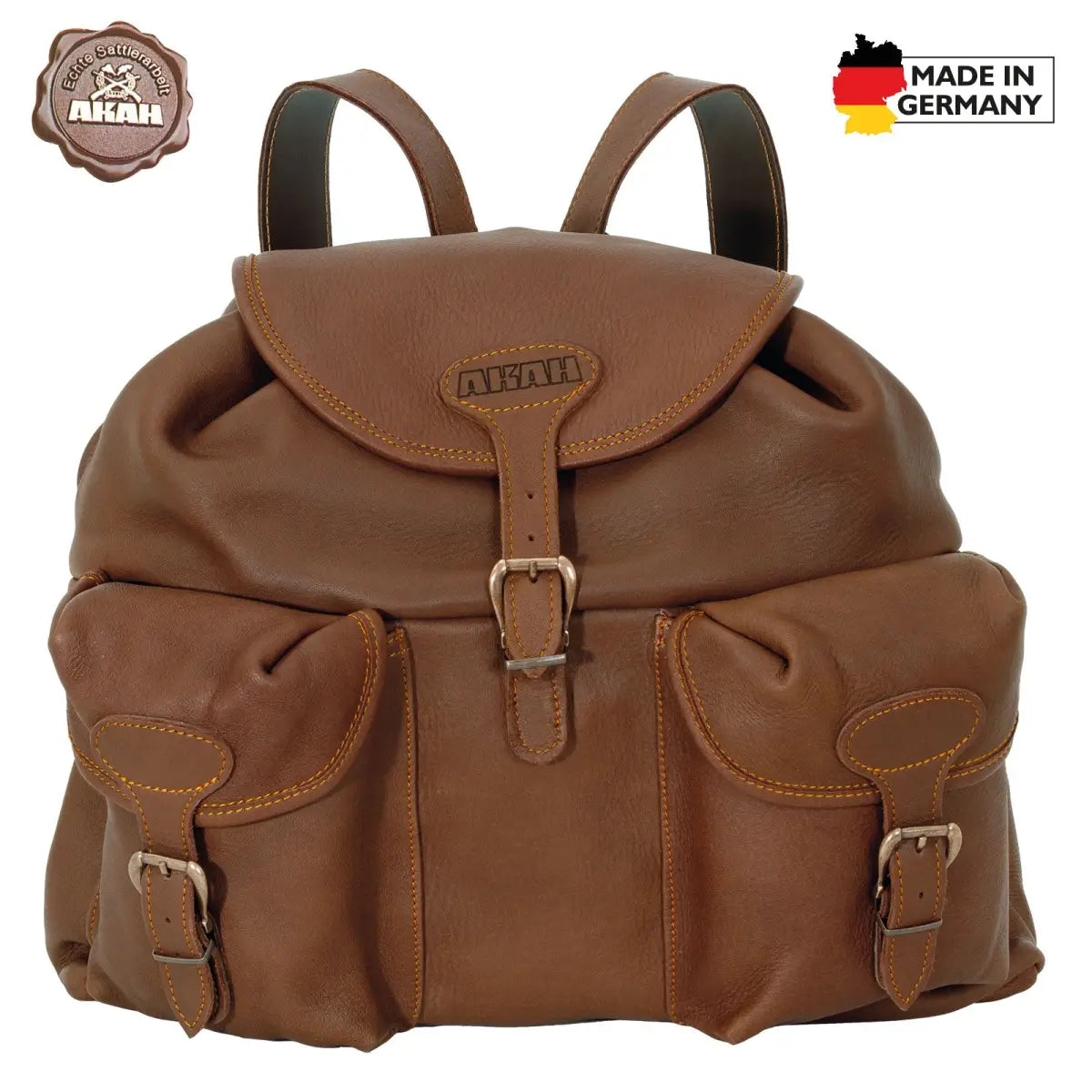 AKAH Rucksack aus Elchleder - Rucksack