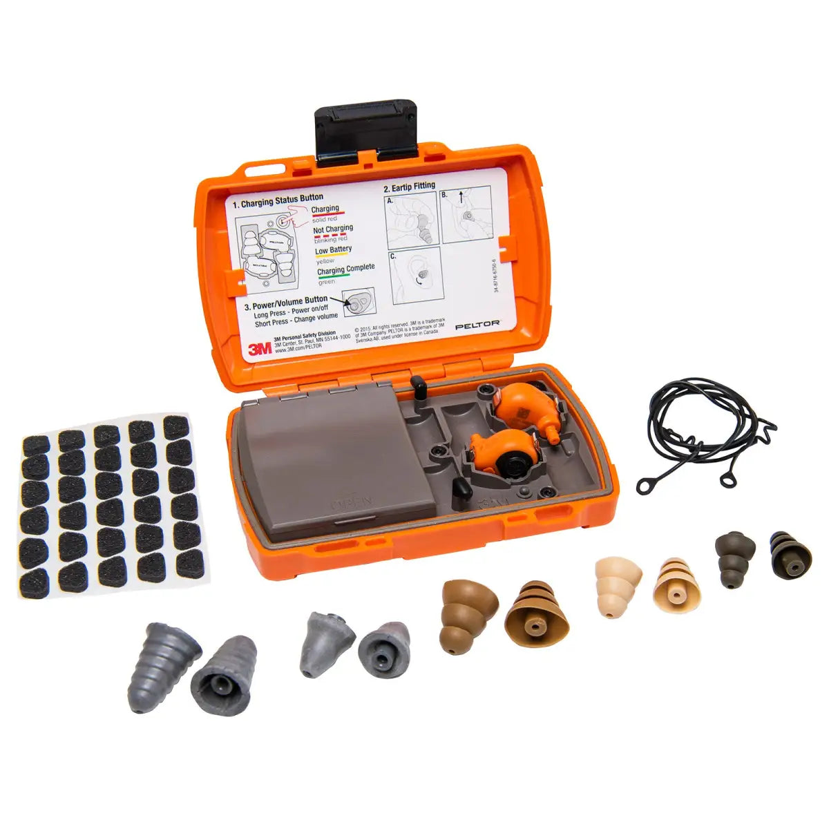 Es handelt sich hier um 3M™ Peltor™ LEP-200 EU orange für die Jagd.