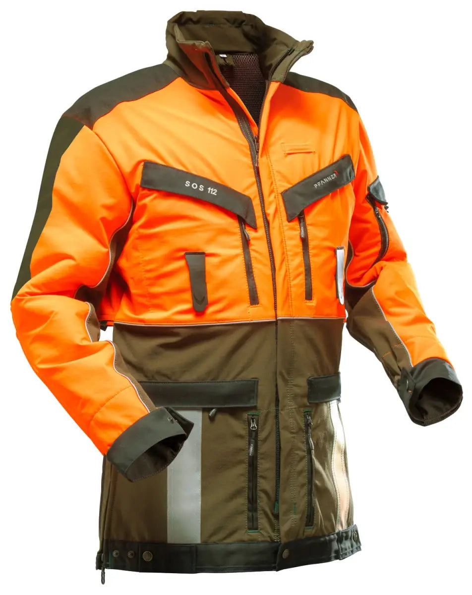 Es handelt sich hier um Nachsuchejacke Gladiator® von Pfanner für die Jagd.