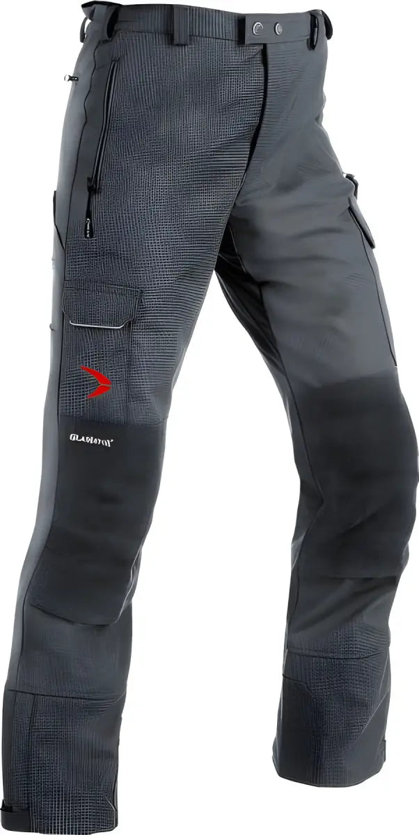 Es handelt sich hier um Outdoorhose Gladiator® von Pfanner grau für die Jagd.