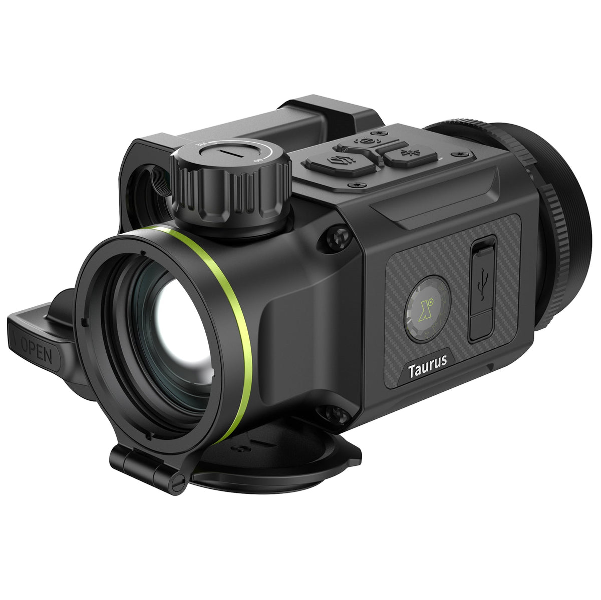 PIXFRA Taurus T635 LRF Wärmebild-Vorsatzgerät – Frontansicht