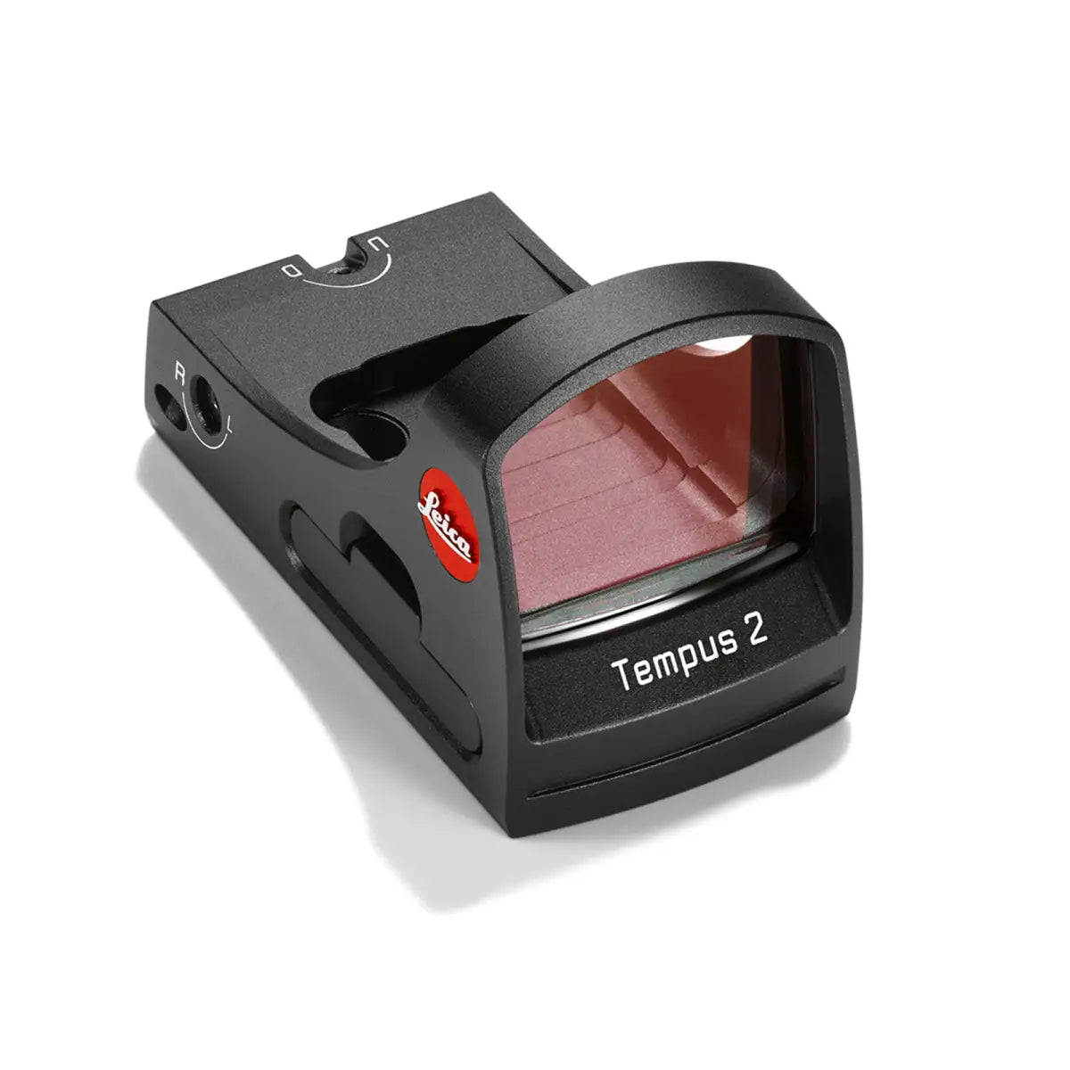 Es handelt sich hier um LEICA Tempus 2 ASPH. 2,5 MOA Rotpunktvisier für die Jagd.